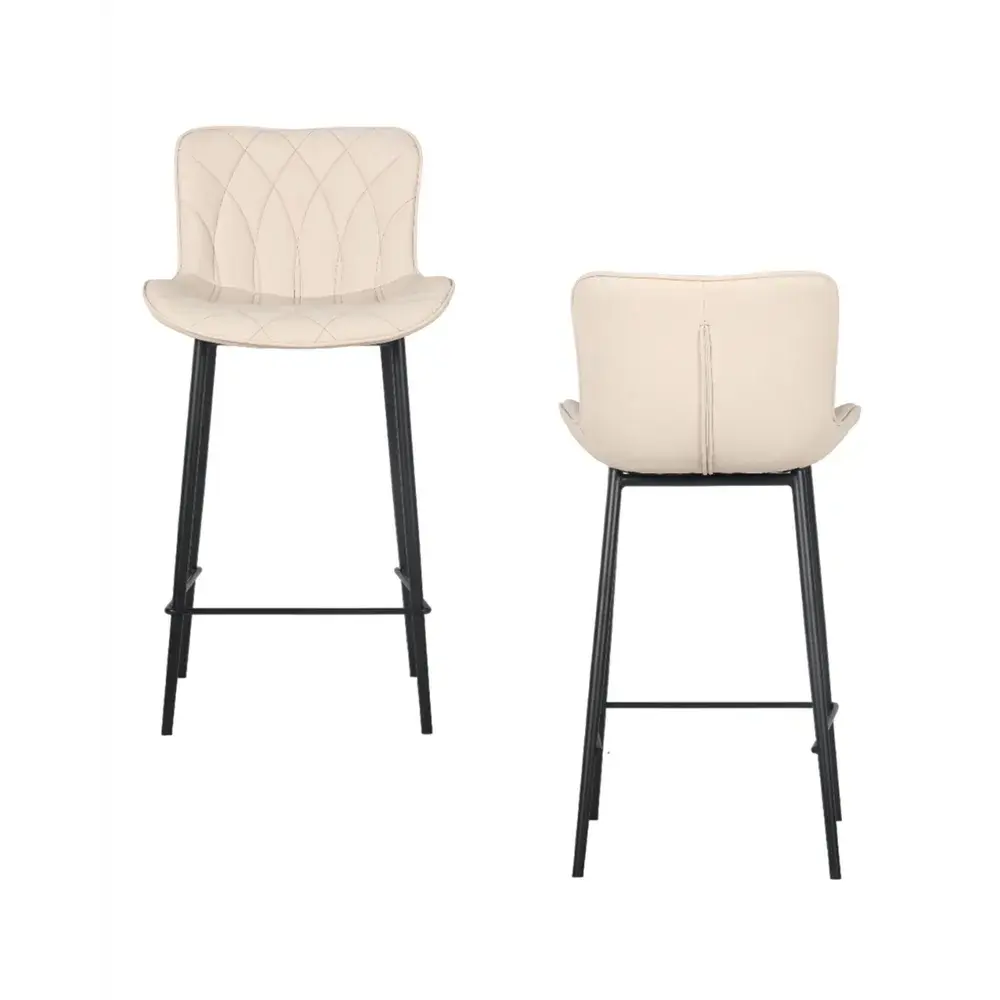 Фото 4 Барный стул Stool group Vault CQ-5570A-1-232-22 BOX 48x92 см цвет светло-серый Фото 4 Барный стул Stool group Vault CQ-5570A-1-232-22 BOX 48x92 см цвет светло-серый