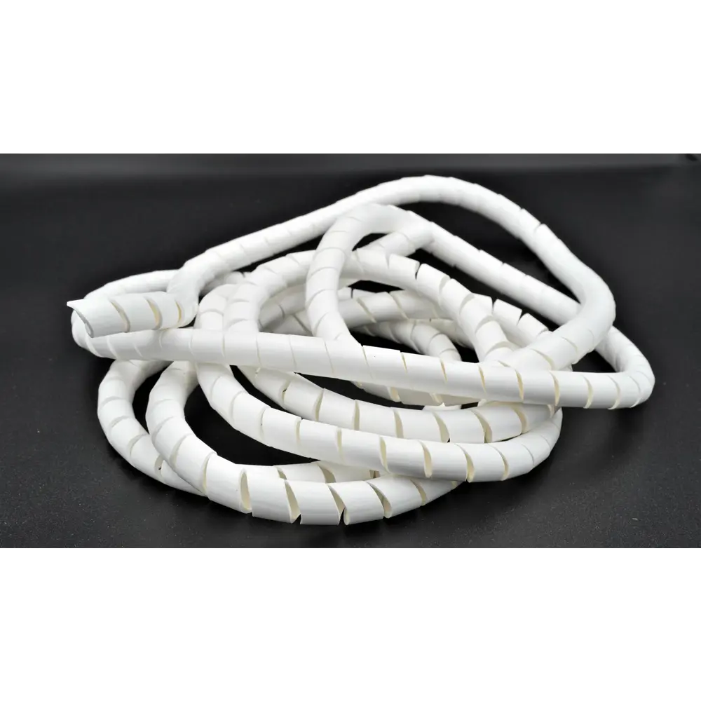 Фото Лента спиральная негорючая термостойкая Мемотерм-ММ ЛСТнг-8 10 м цвет белый