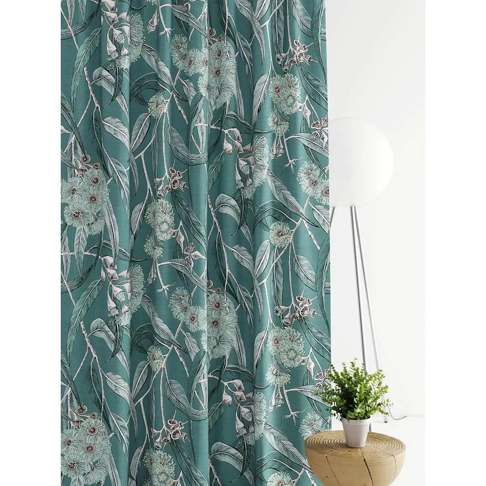 Фото 4 Штора на шторной ленте Comfy Way Линсти - 352 CW592352-270, 270x150 см, цвет бирюзовый Фото 4 Штора на шторной ленте Comfy Way Линсти - 352 CW592352-270, 270x150 см, цвет бирюзовый