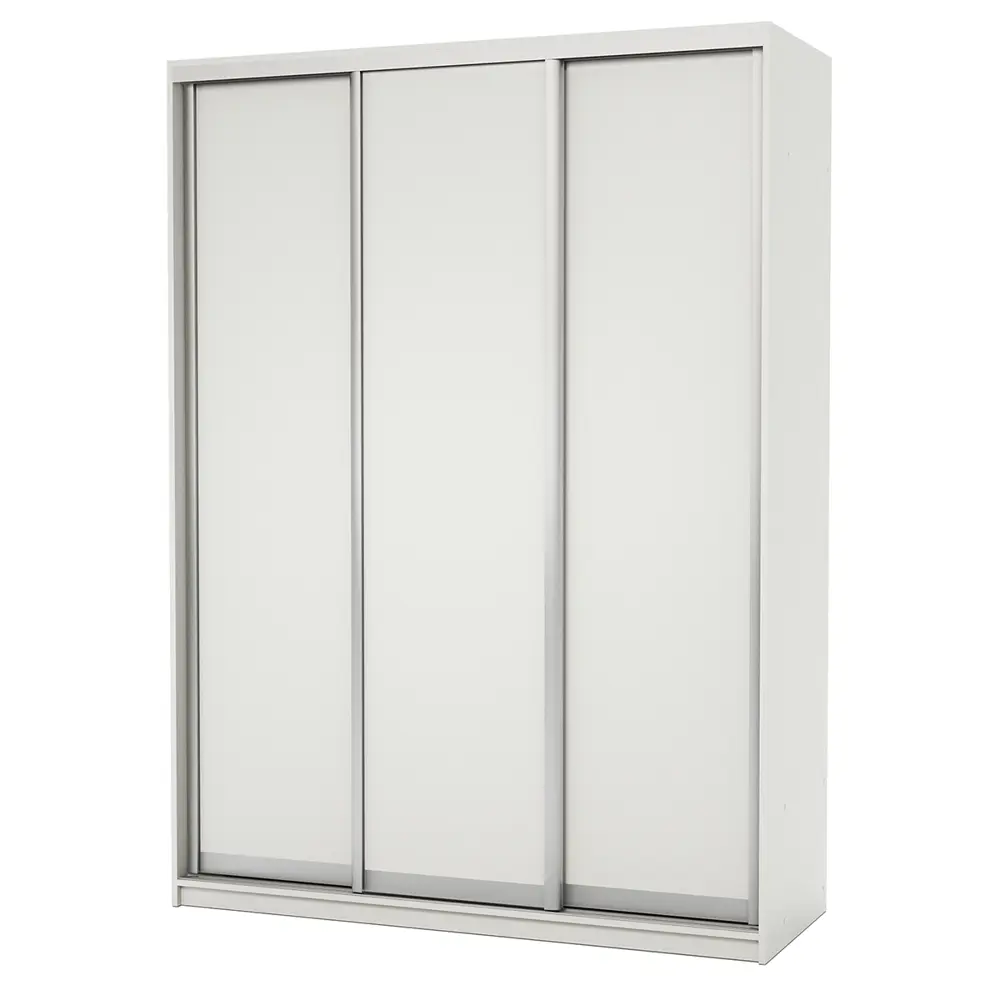 Фото 4 Шкаф-купе Гамма 100824105 240x160x60 см 7 полок ЛДСП цвет белый