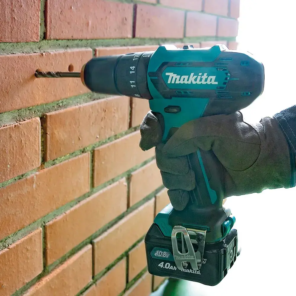Фото 3 Дрель-шуруповерт аккумуляторная Makita HP333DWME, 12 В Li-Ion 2x4 Ач Фото 3 Дрель-шуруповерт аккумуляторная Makita HP333DWME, 12 В Li-Ion 2x4 Ач