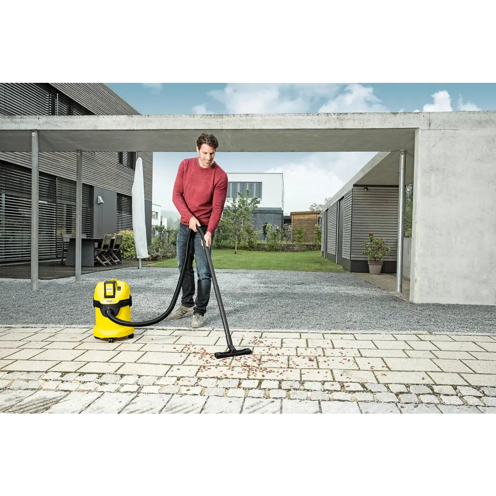 Фото 5 Пылесос строительный аккумуляторный Karcher WD 3 Battery Set, 300 Вт, 17 л Фото 5 Пылесос строительный аккумуляторный Karcher WD 3 Battery Set, 300 Вт, 17 л