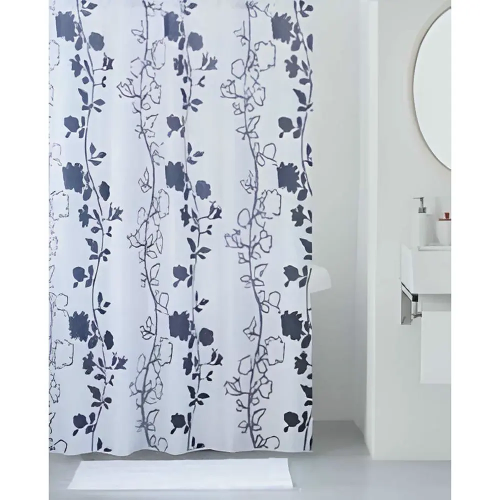 Фото Шторка для ванной комнаты Bath Plus 28403 180x180см цвет бесцветный/прозрачный Фото Шторка для ванной комнаты Bath Plus 28403 180x180см цвет бесцветный/прозрачный