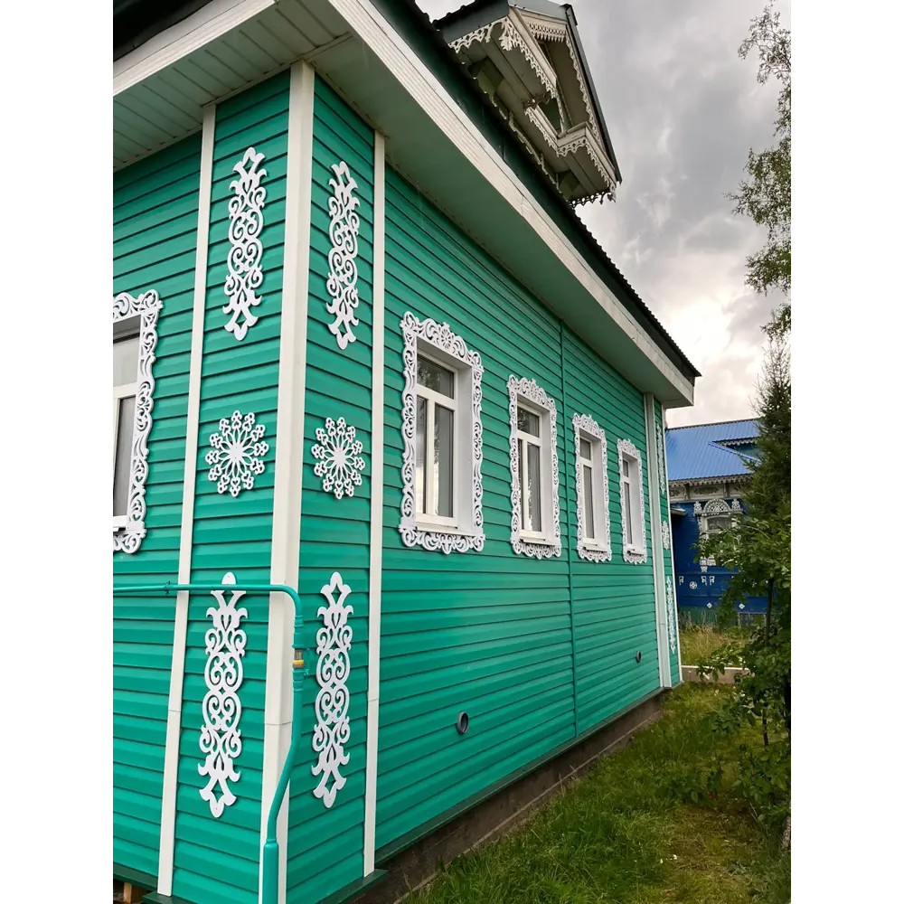 Фото 10 Декоративный элемент Снежинка малая 300мм цвет белый Фото 10 Декоративный элемент Снежинка малая 300мм цвет белый
