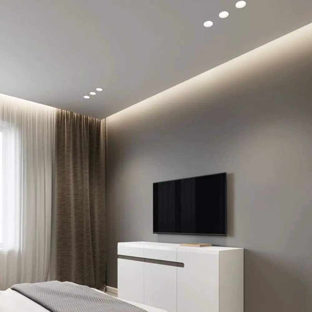 Фото 6 Светильник точечный встраиваемый светодиодный Reluce 70605-9.0-001ol led12w wh 4000k под отверстие 95 мм 12 Вт нейтральный белый свет цвет белый Фото 6 Светильник точечный встраиваемый светодиодный Reluce 70605-9.0-001ol led12w wh 4000k под отверстие 95 мм 12 Вт нейтральный белый свет цвет белый