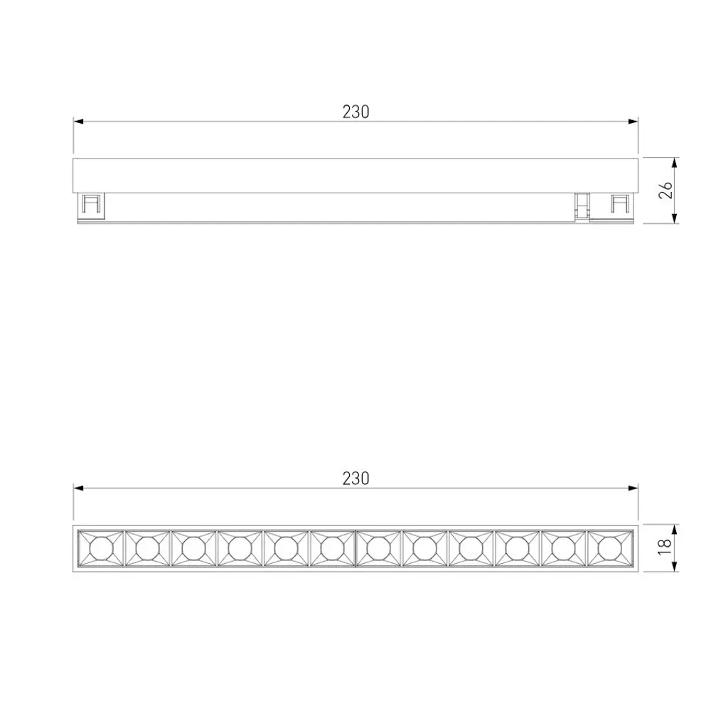 Фото 9 Трековый светильник линейный светодиодный Elektrostandard A069636 10 Вт магнитный желтый свет цвет жёлтый/золотой Фото 9 Трековый светильник линейный светодиодный Elektrostandard A069636 10 Вт магнитный желтый свет цвет жёлтый/золотой