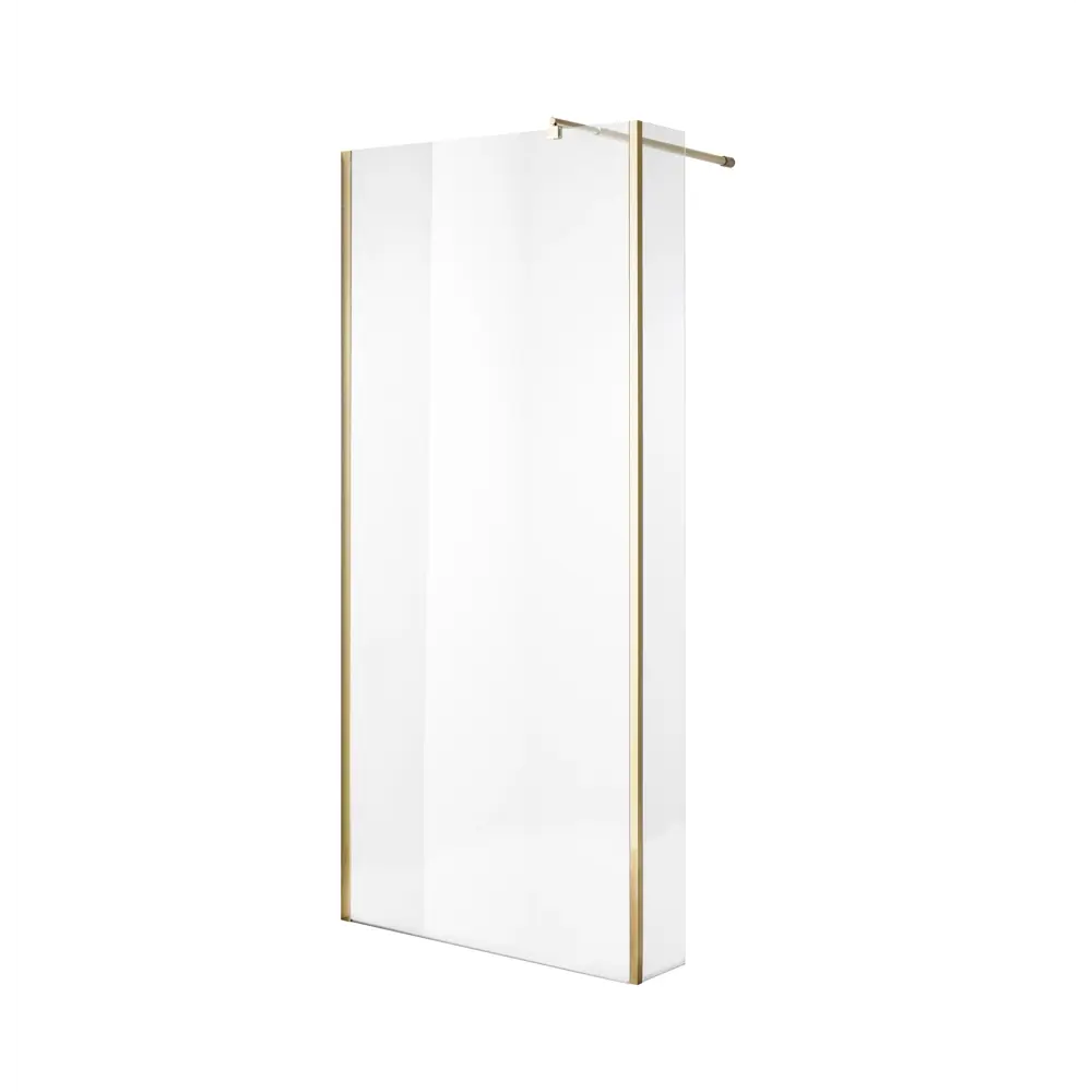 Фото 2 Душевая перегородка Niagara NG-644-10GOLD 100x195см золото профиль Фото 2 Душевая перегородка Niagara NG-644-10GOLD 100x195см золото профиль