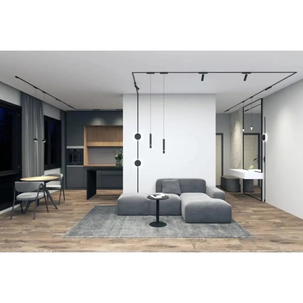 Фото 6 Трековый светильник спот светодиодный Denkirs Dk5350-bk 5 Вт магнитный 1 м² цвет черный Фото 6 Трековый светильник спот светодиодный Denkirs Dk5350-bk 5 Вт магнитный 1 м² цвет черный
