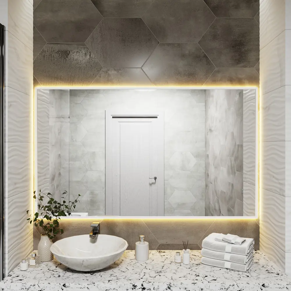 Фото 2 Зеркало со встроенной подсветкой One mirror 15080бст 80x150 см Фото 2 Зеркало со встроенной подсветкой One mirror 15080бст 80x150 см