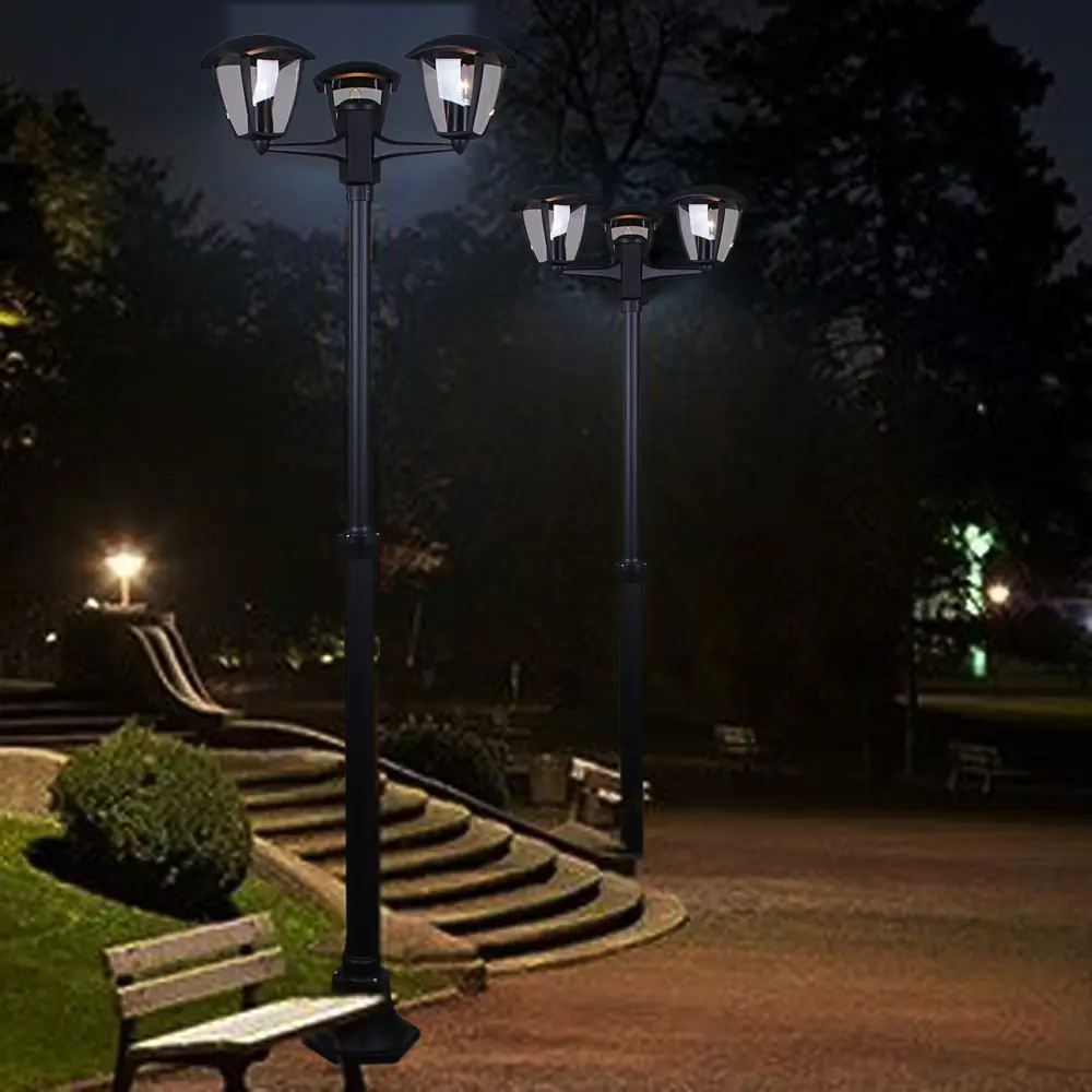 Фото 3 Фонарный столб уличный Reluce Rlc_08301-0.7-001sj_2.2m_bk 40 Вт 248 см IP54 цвет черный Фото 3 Фонарный столб уличный Reluce Rlc_08301-0.7-001sj_2.2m_bk 40 Вт 248 см IP54 цвет черный