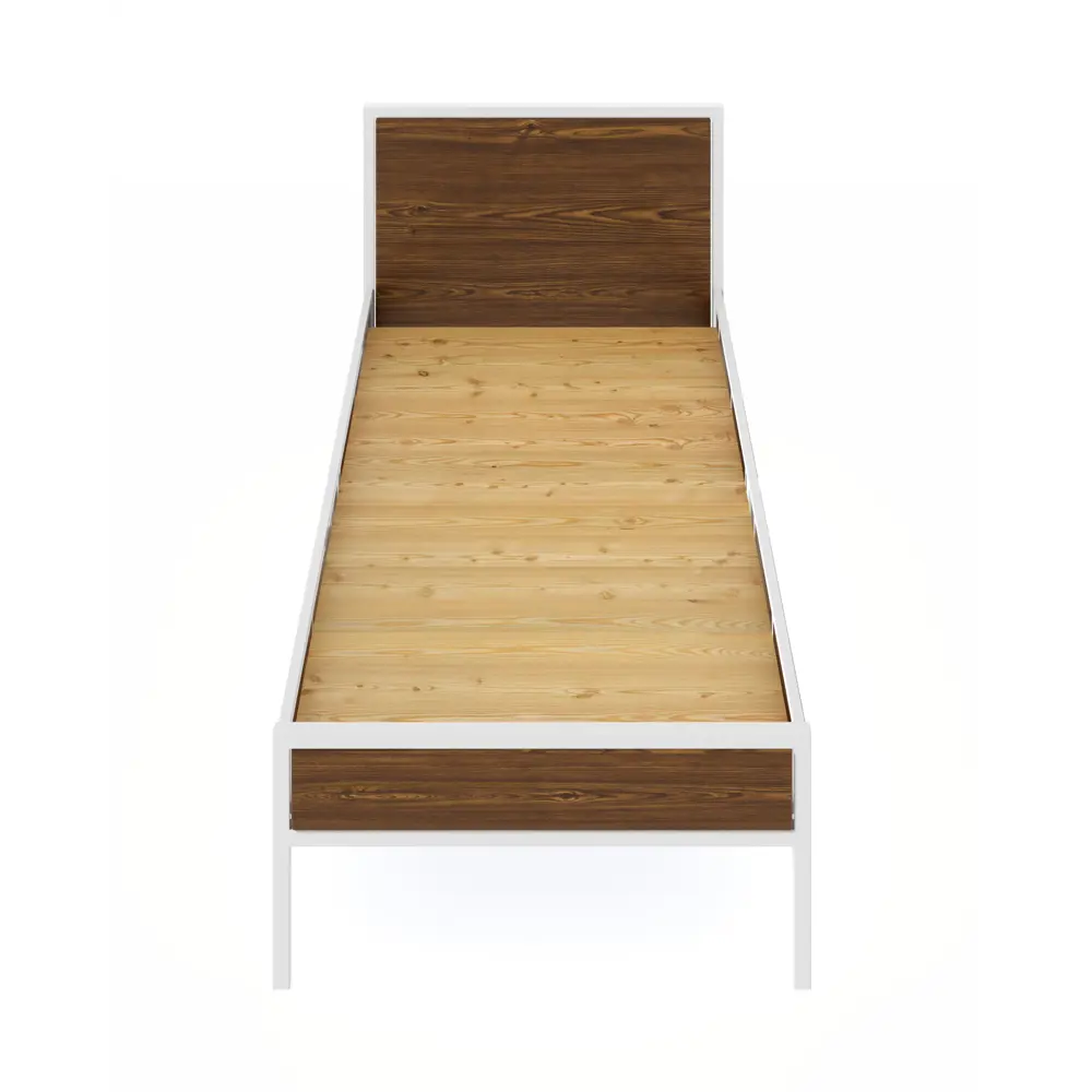 Фото 2 Кровать Solarius Komp80loft-temd-white-full 85 x 89 x 206 см сосна цвет белый Фото 2 Кровать Solarius Komp80loft-temd-white-full 85 x 89 x 206 см сосна цвет белый
