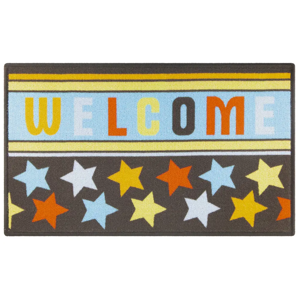 Фото Коврик придверный SunStep 35-108 45х75 см полиэстер разноцветный Фото Коврик придверный SunStep 35-108 45х75 см полиэстер разноцветный