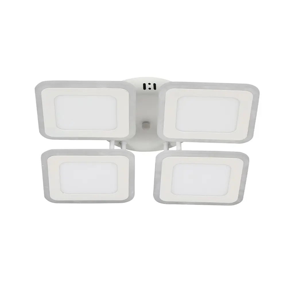 Фото Люстра потолочная светодиодная Escada 10288--4LED Erida с пультом управления 17 м² регулируемый белый свет цвет белый Фото Люстра потолочная светодиодная Escada 10288--4LED Erida с пультом управления 17 м² регулируемый белый свет цвет белый