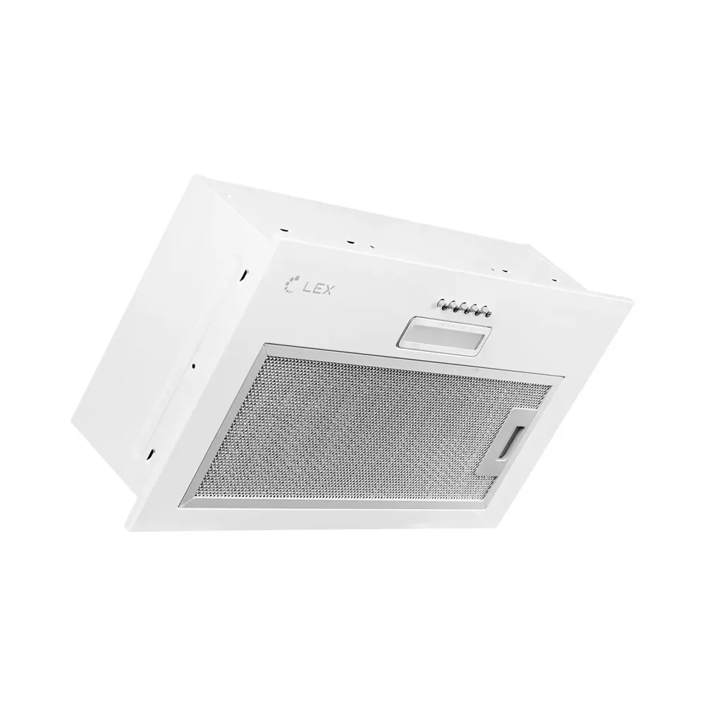 Фото Встраиваемая вытяжка Lex GS BLOC LIGHT 600 WHITE 52.5 см цвет белый Фото Встраиваемая вытяжка Lex GS BLOC LIGHT 600 WHITE 52.5 см цвет белый