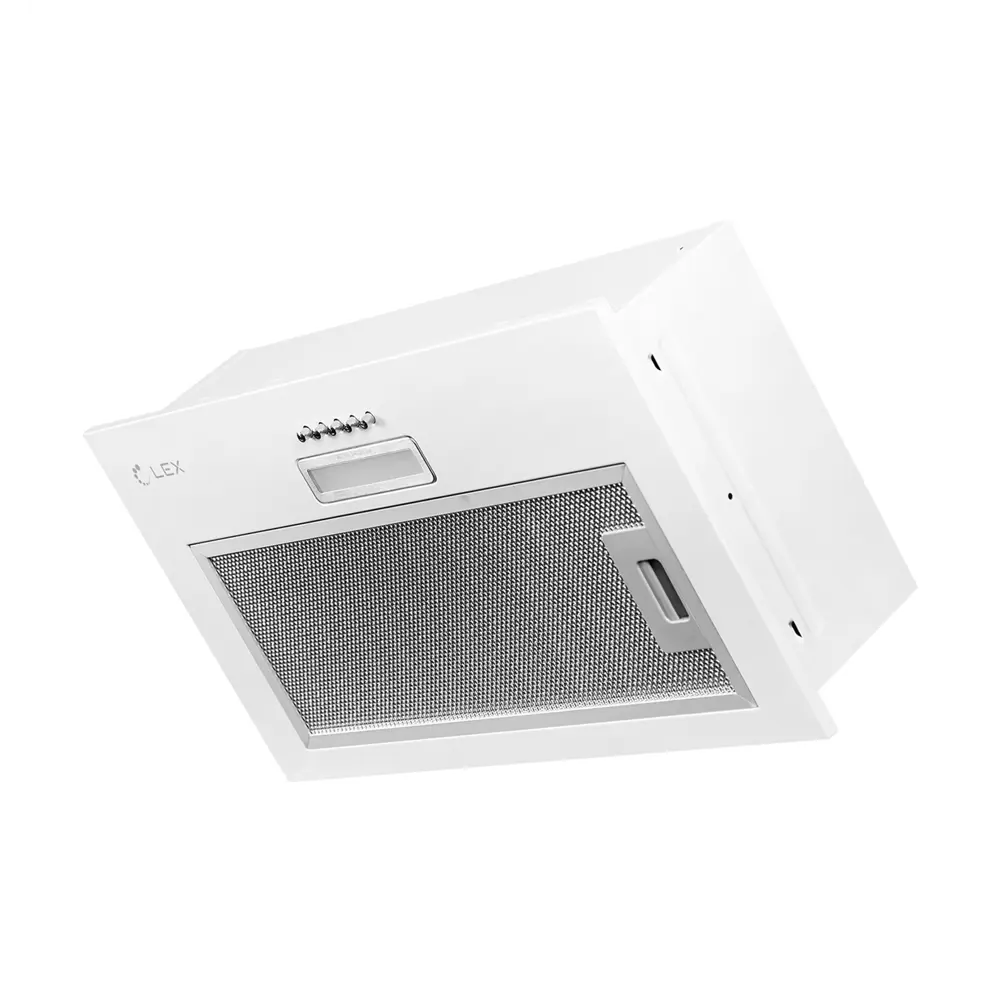 Фото 7 Встраиваемая вытяжка Lex GS BLOC LIGHT 600 WHITE 52.5 см цвет белый Фото 7 Встраиваемая вытяжка Lex GS BLOC LIGHT 600 WHITE 52.5 см цвет белый
