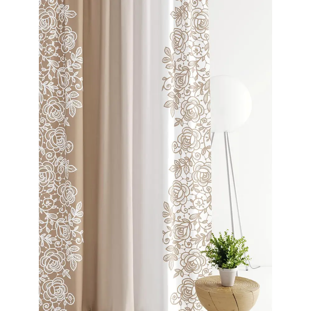 Фото 4 Штора на шторной ленте Comfy Way Линсти - 112 CW592112-270, 270x150 см, цвет белый Фото 4 Штора на шторной ленте Comfy Way Линсти - 112 CW592112-270, 270x150 см, цвет белый