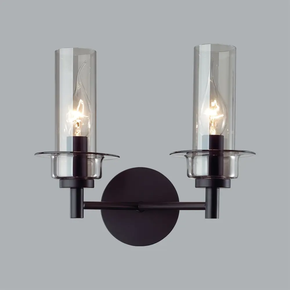Фото 3 Настенный светильник Lumion Classi 6555/2w цвет черный Фото 3 Настенный светильник Lumion Classi 6555/2w цвет черный