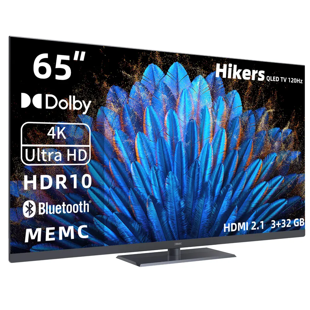 Фото 2 Телевизор Hikers 65HAQ12 4K UHD 65" 165.1 см цвет черный Фото 2 Телевизор Hikers 65HAQ12 4K UHD 65" 165.1 см цвет черный
