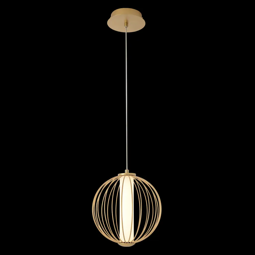 Фото Светильник подвесной светодиодный Crystal Lux Sync sp12w gold 3143_212 нейтральный белый свет цвет золото Фото Светильник подвесной светодиодный Crystal Lux Sync sp12w gold 3143_212 нейтральный белый свет цвет золото