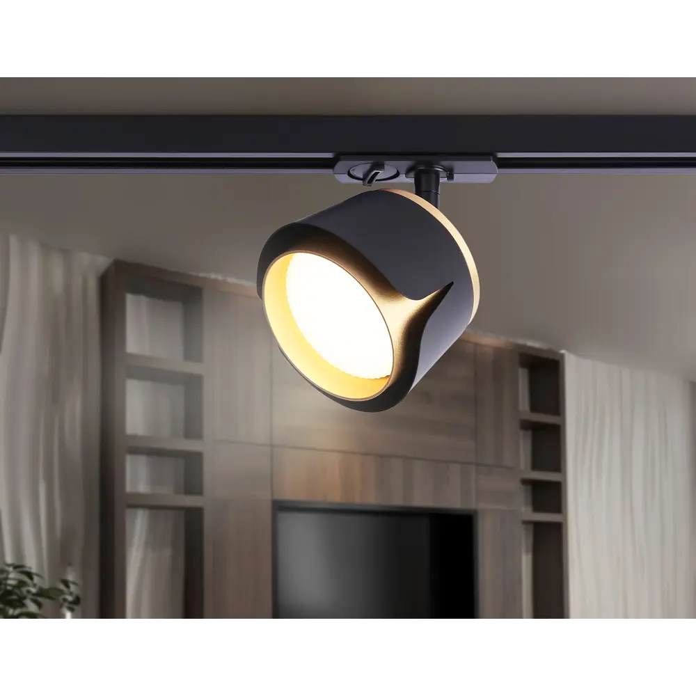 Фото 9 Трековый светильник спот под лампу Ambrella light Gl5344 12 Вт цвет черный