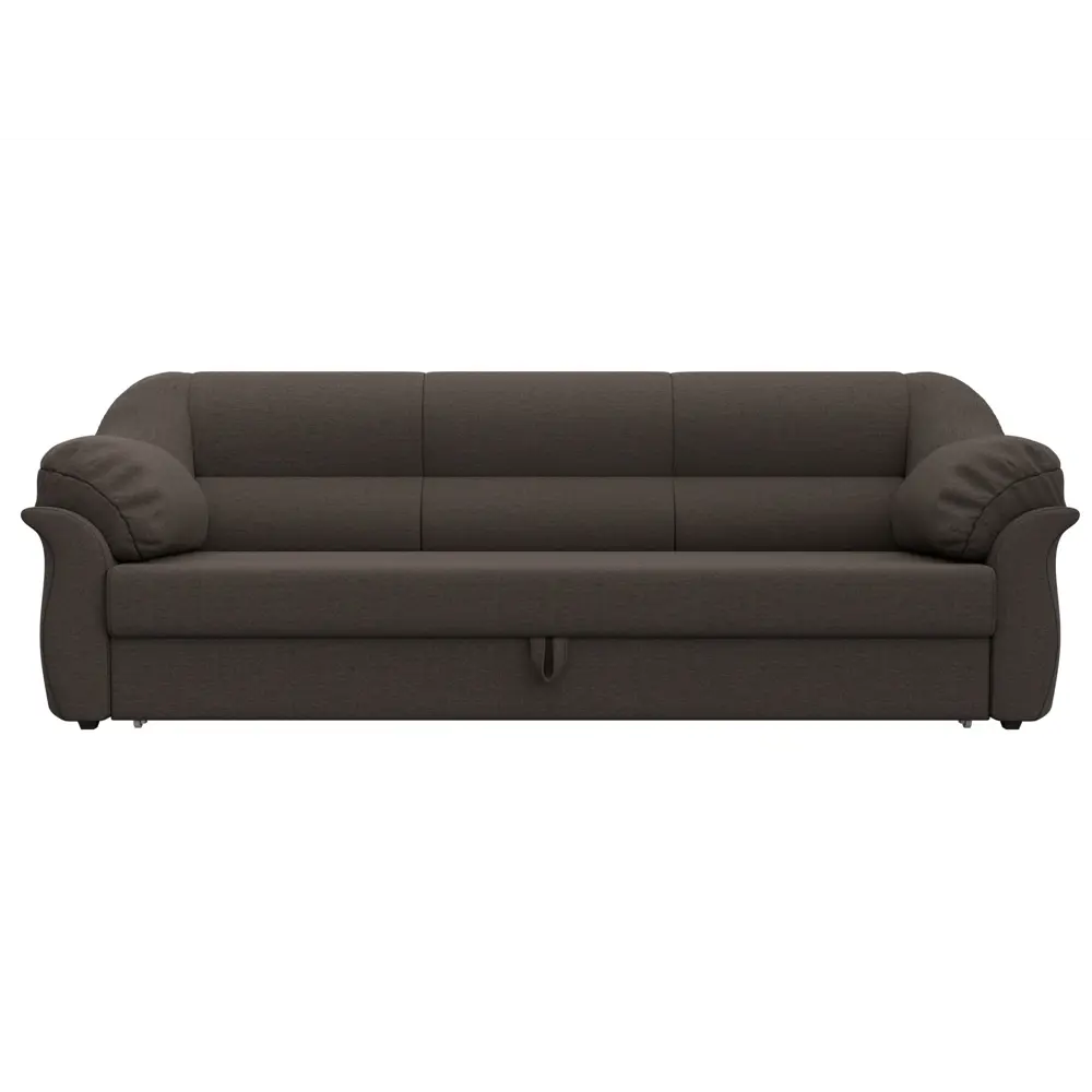 Фото 2 Диван прямой Карнелла Лига диванов 122617 230x94x93 см рогожка цвет амур 05 коричневый Фото 2 Диван прямой Карнелла Лига диванов 122617 230x94x93 см рогожка цвет амур 05 коричневый