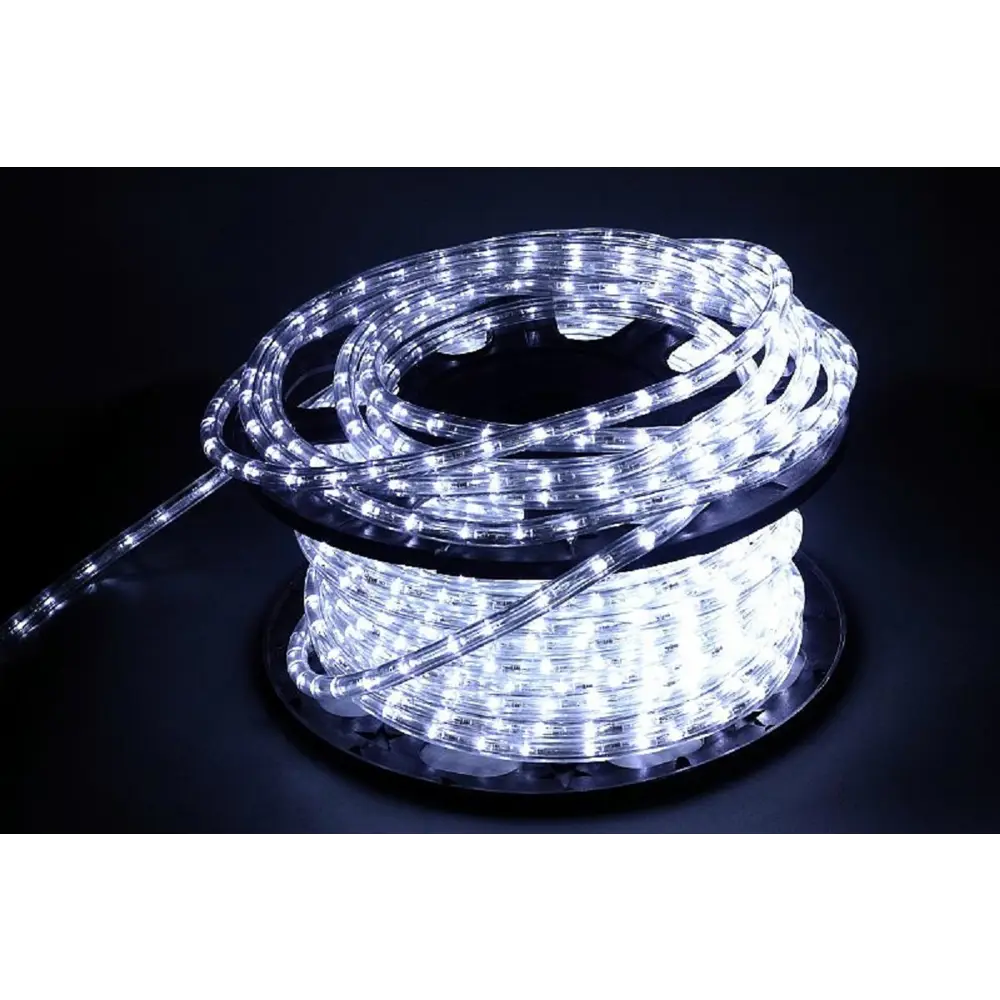 Фото Электрогирлянда комнатная Sneha 13-3w-50m-220v-led-u wt дюралайт 50 м 1800 ламп белый 1 режим работы Фото Электрогирлянда комнатная Sneha 13-3w-50m-220v-led-u wt дюралайт 50 м 1800 ламп белый 1 режим работы