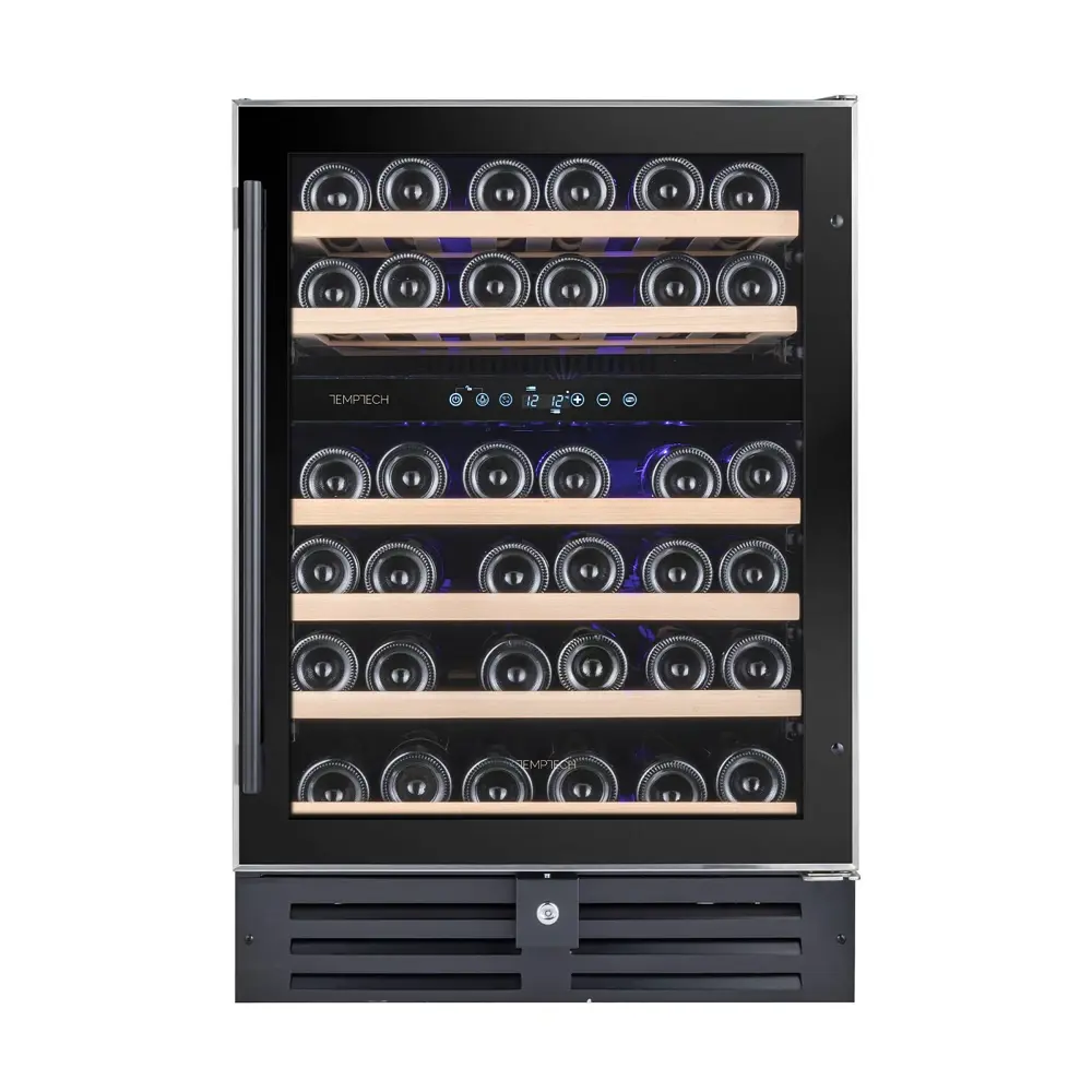 Фото Винный шкаф Temptech 59.5х86.3х57 см 46 бутылок цвет черный Фото Винный шкаф Temptech 59.5х86.3х57 см 46 бутылок цвет черный