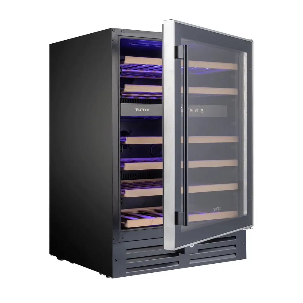 Фото 5 Винный шкаф Temptech 59.5х86.3х57 см 46 бутылок цвет черный Фото 5 Винный шкаф Temptech 59.5х86.3х57 см 46 бутылок цвет черный