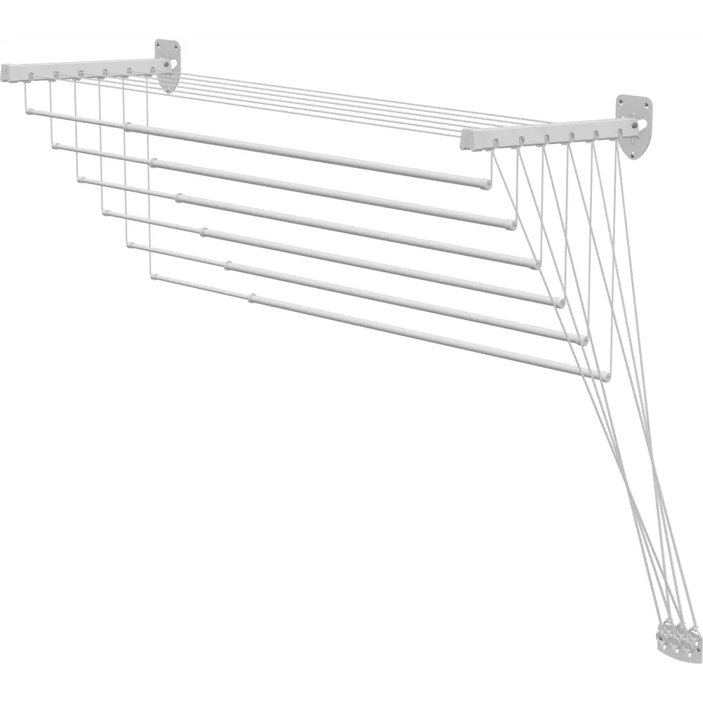 Фото Настенная сушилка для белья Gimi Lift 160 9.5м 214617 Фото Настенная сушилка для белья Gimi Lift 160 9.5м 214617
