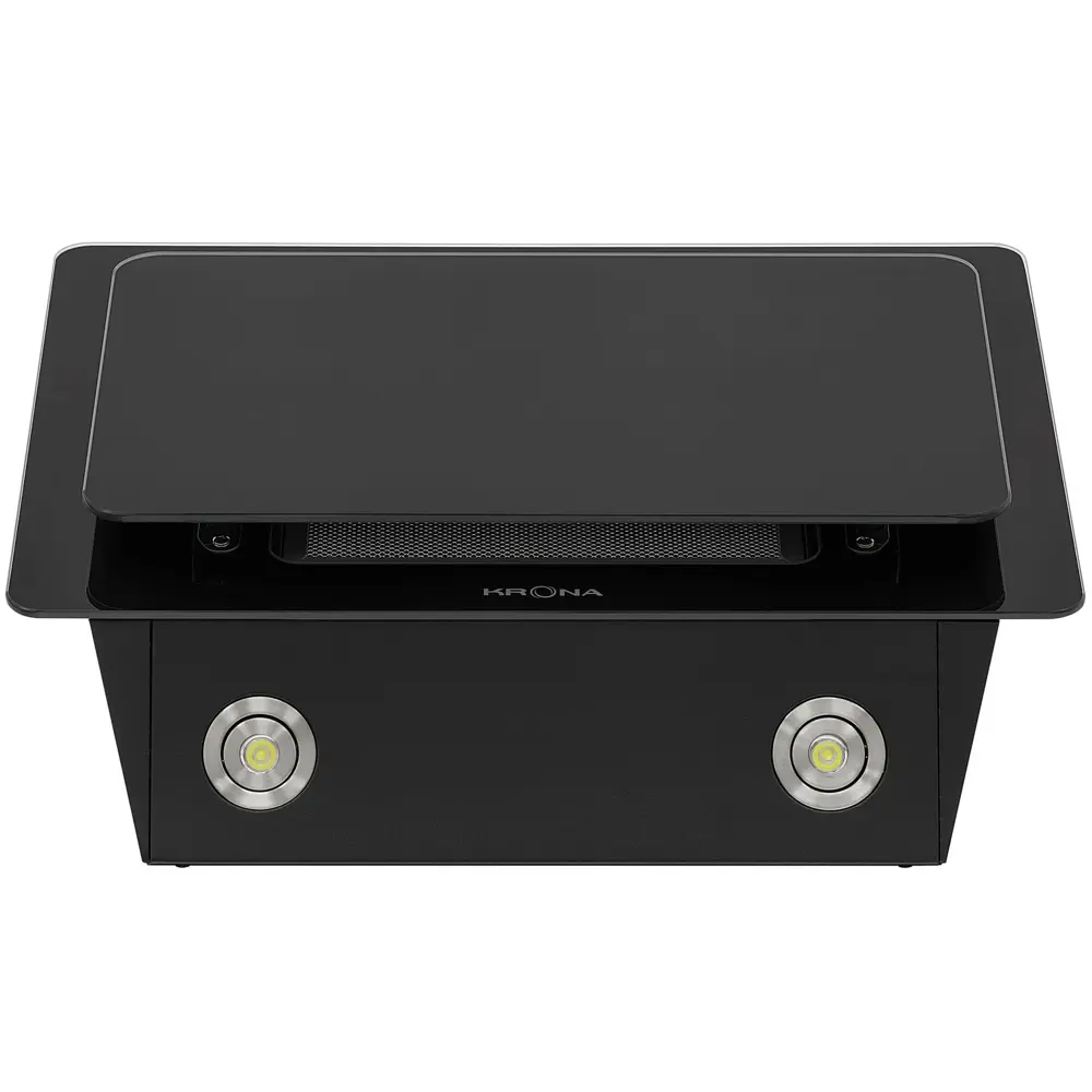 Фото 8 Вытяжка Krona Liva 600 black PB 59.6 см цвет черный Фото 8 Вытяжка Krona Liva 600 black PB 59.6 см цвет черный