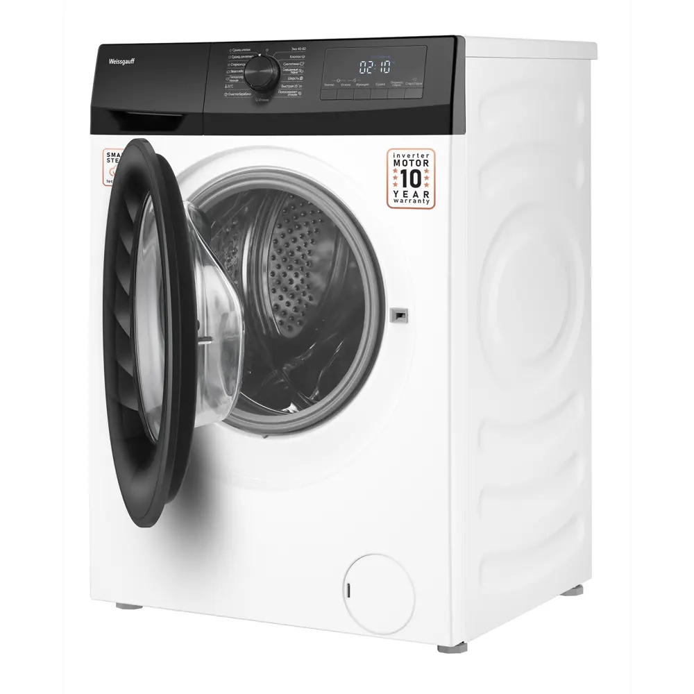 Фото 5 Стиральная машина с сушкой инвертором и паром Weissgauff WMD 6148 DC Inverter Steam Фото 5 Стиральная машина с сушкой инвертором и паром Weissgauff WMD 6148 DC Inverter Steam