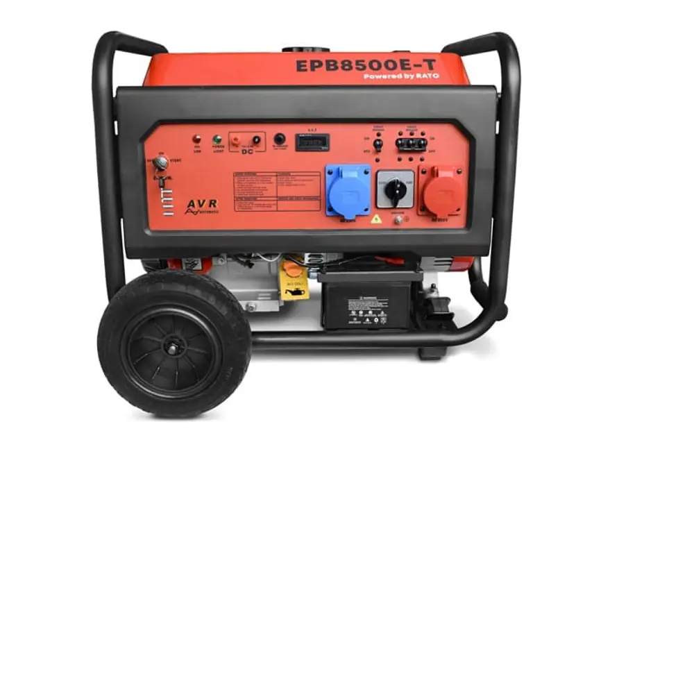 Фото Генератор бензиновый Redvolt EPB8500E-T 8.5 кВт Фото Генератор бензиновый Redvolt EPB8500E-T 8.5 кВт