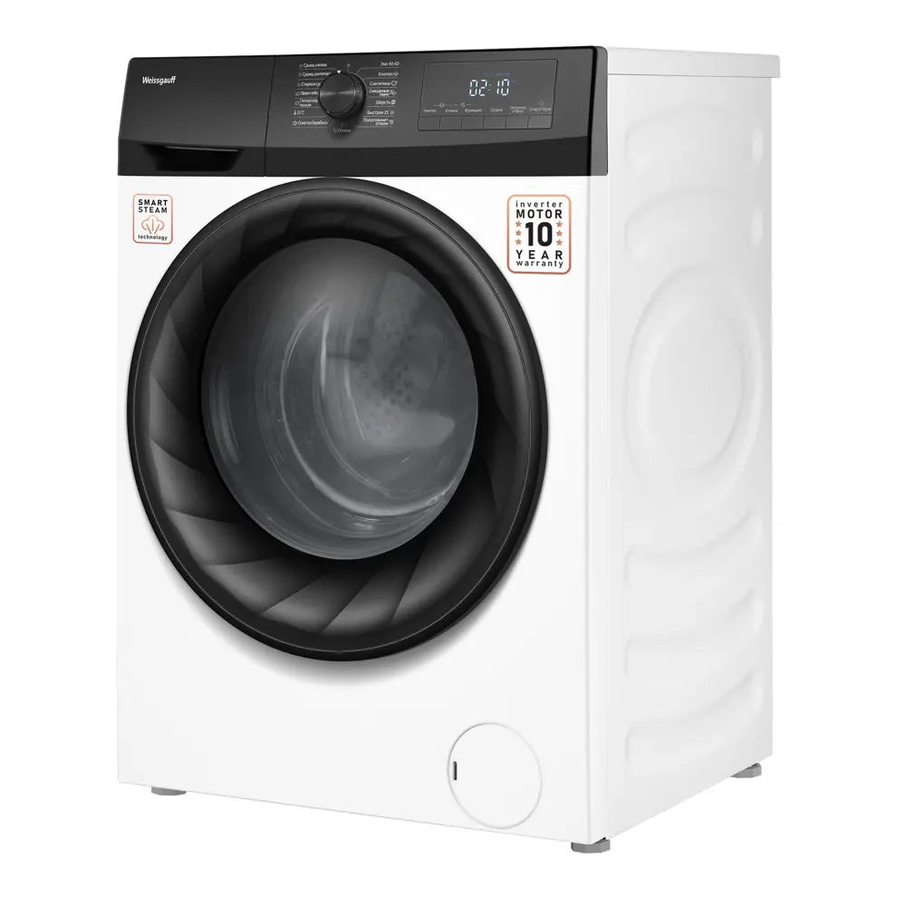 Фото 4 Стиральная машина с сушкой инвертором и паром Weissgauff WMD 6148 DC Inverter Steam Фото 4 Стиральная машина с сушкой инвертором и паром Weissgauff WMD 6148 DC Inverter Steam