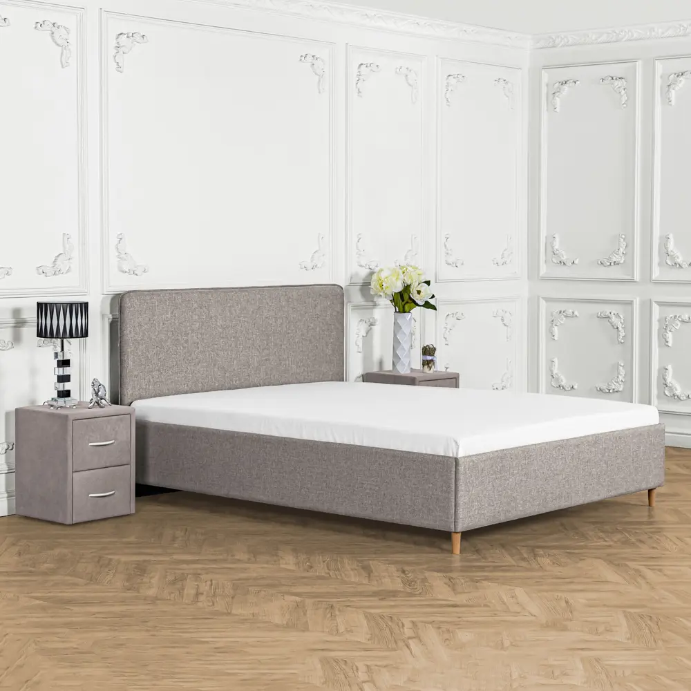 Фото 4 Кровать Dg-home Costa 166x103x200 см цвет серый Фото 4 Кровать Dg-home Costa 166x103x200 см цвет серый
