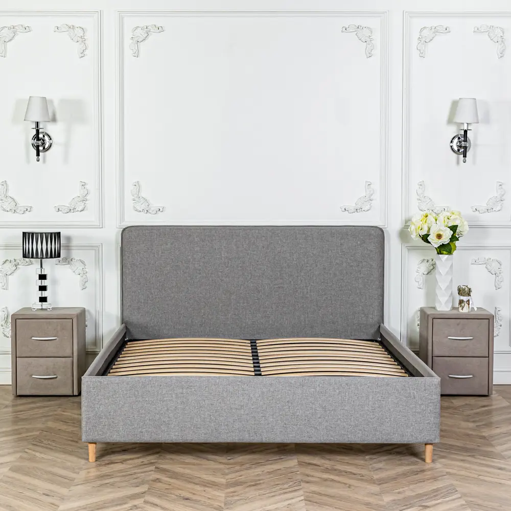Фото 6 Кровать Dg-home Costa 166x103x200 см цвет серый Фото 6 Кровать Dg-home Costa 166x103x200 см цвет серый