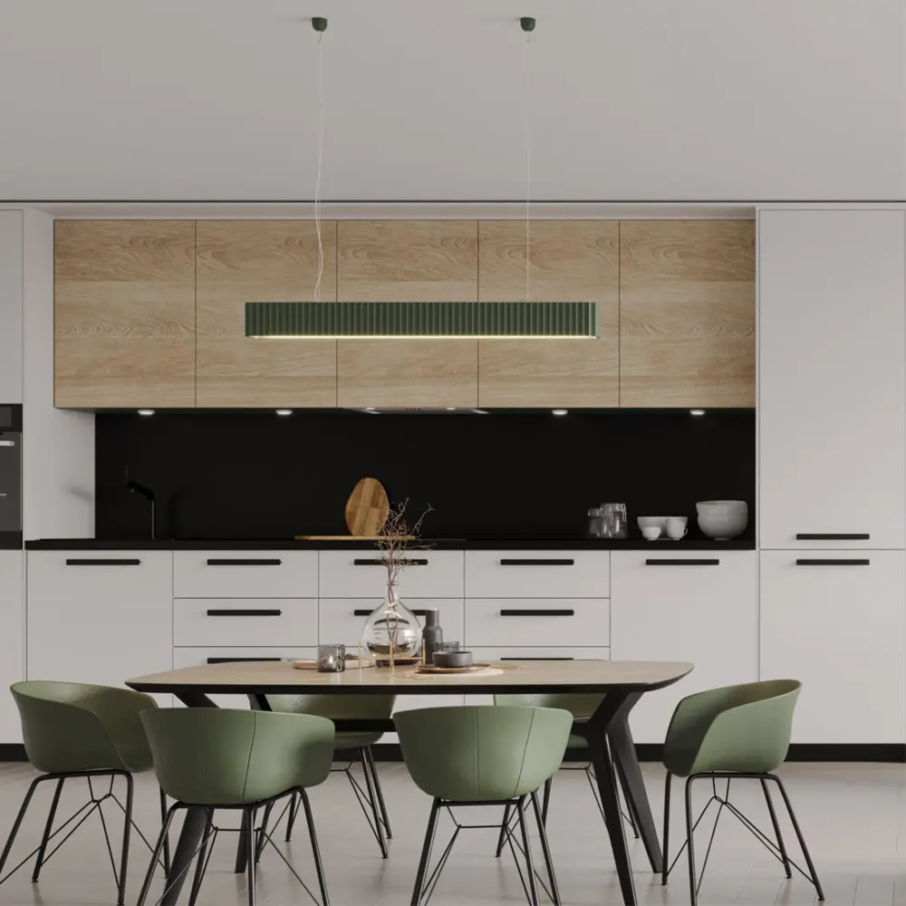 Фото 2 Светильник подвесной светодиодный Novotech Yeso 10.5 м² регулируемый белый свет цвет белый Фото 2 Светильник подвесной светодиодный Novotech Yeso 10.5 м² регулируемый белый свет цвет белый