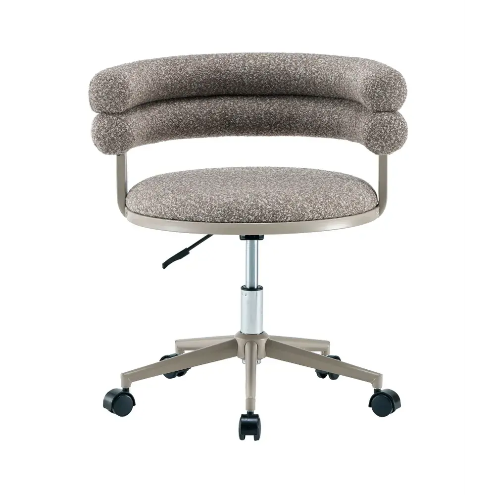 Фото 3 Офисное кресло Stool group Ponty 70x67x61 см текстиль цвет светло-коричневый Фото 3 Офисное кресло Stool group Ponty 70x67x61 см текстиль цвет светло-коричневый