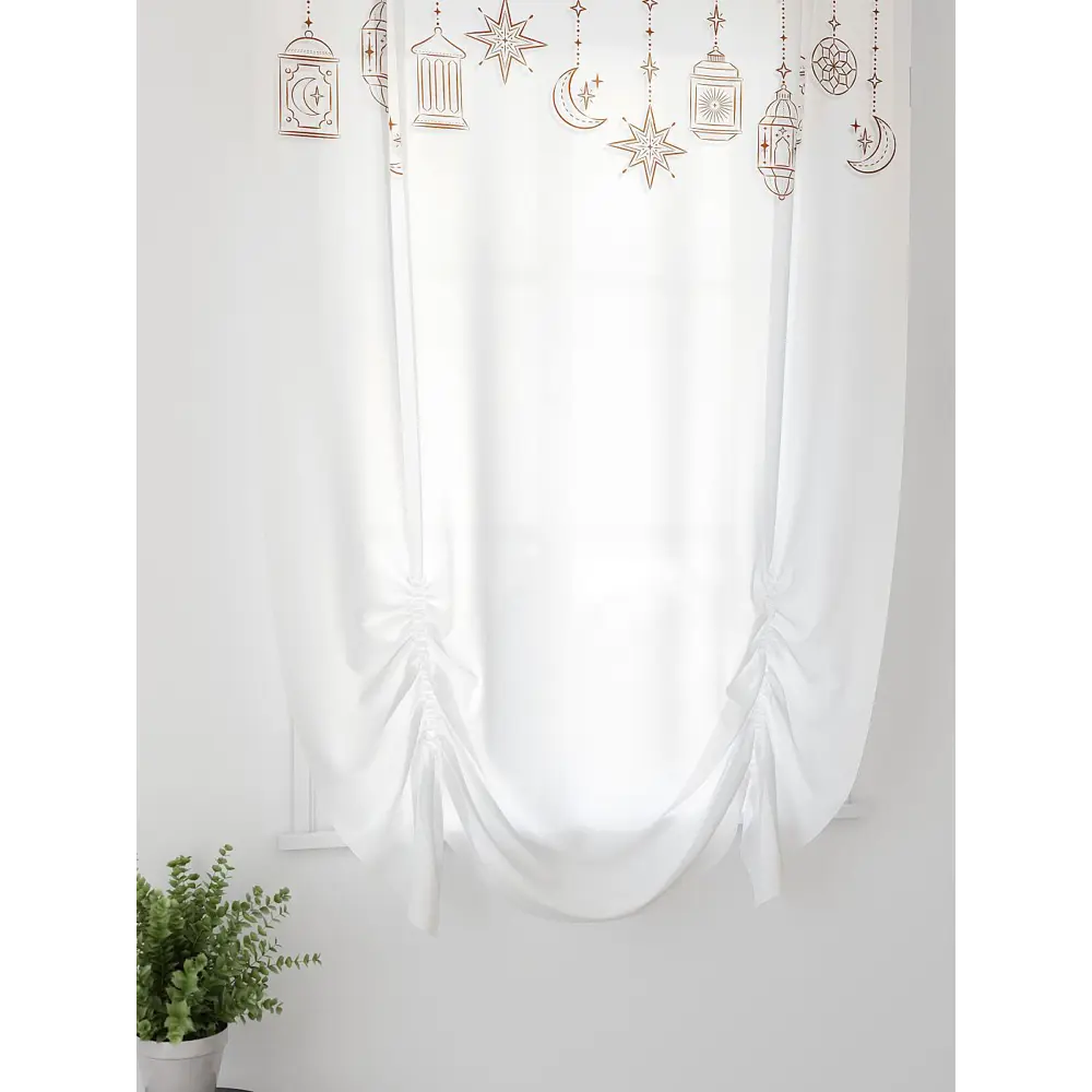 Фото 3 Тюль Comfy way Фартос - 27 CW514027-200 на шторной ленте 200x150 см цвет бежевый Фото 3 Тюль Comfy way Фартос - 27 CW514027-200 на шторной ленте 200x150 см цвет бежевый