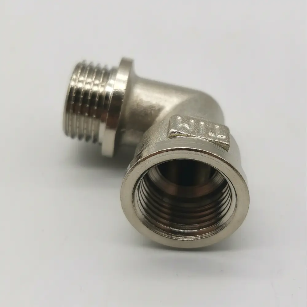 Фото 2 Угол 90° Tim 1/2"x1/2" НР-ВР латунь 2 шт LFM022N-2 Фото 2 Угол 90° Tim 1/2"x1/2" НР-ВР латунь 2 шт LFM022N-2