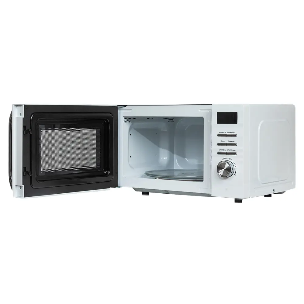 Фото 3 Отдельностоящая микроволновая печь Jvc JK-MW260D 20 л 45.45x26.1x35.3 см цвет белый Фото 3 Отдельностоящая микроволновая печь Jvc JK-MW260D 20 л 45.45x26.1x35.3 см цвет белый