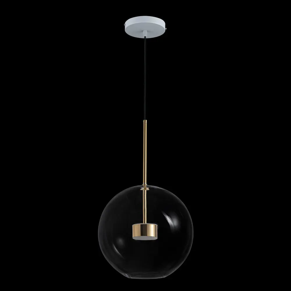 Фото 4 Светильник подвесной светодиодный LOFT IT 2027-P1 Bolle 2 м² теплый белый свет цвет черный Фото 4 Светильник подвесной светодиодный LOFT IT 2027-P1 Bolle 2 м² теплый белый свет цвет черный