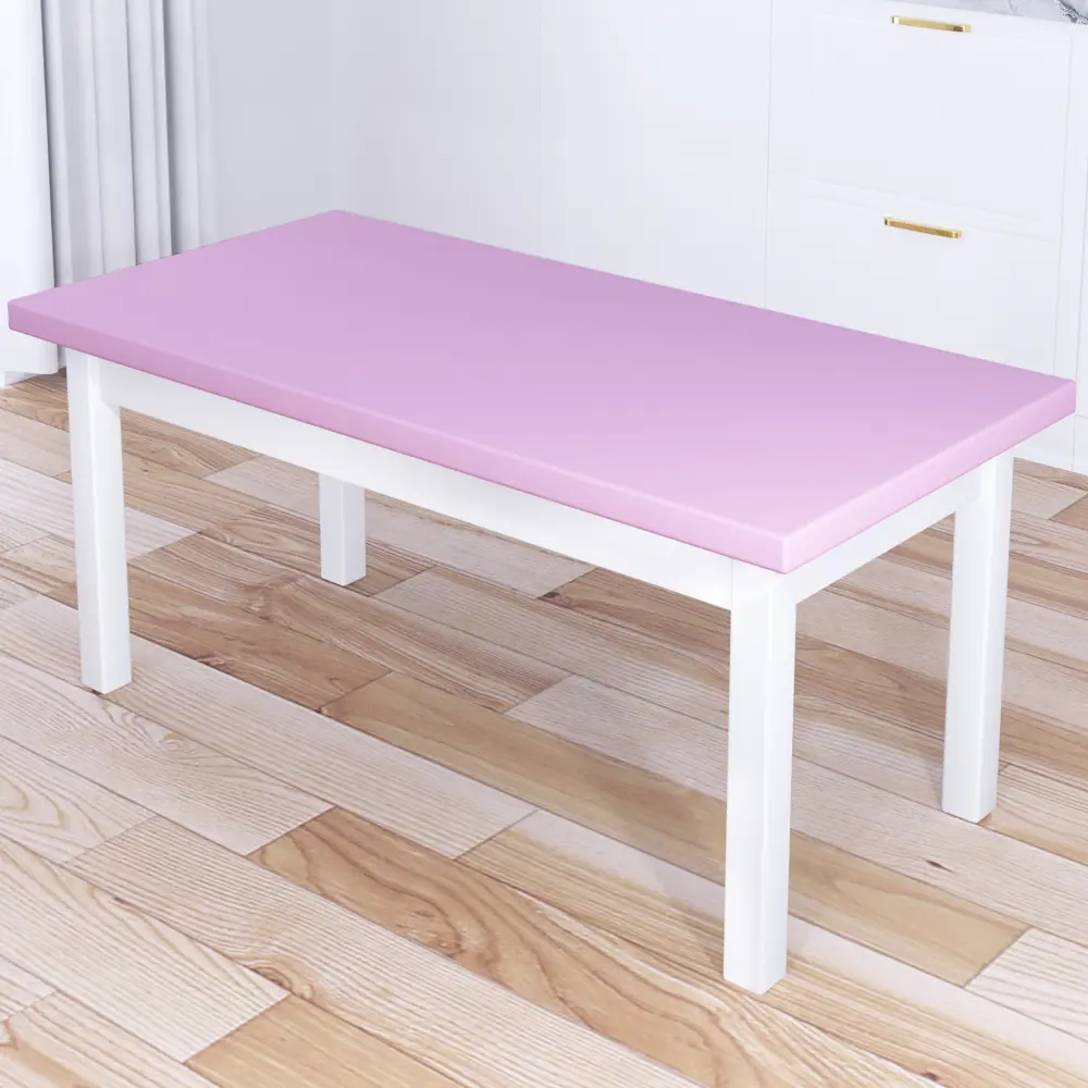 Фото 2 Журнальный столик прямоугольный Solarius 50x110x46 см розовый 601-10830