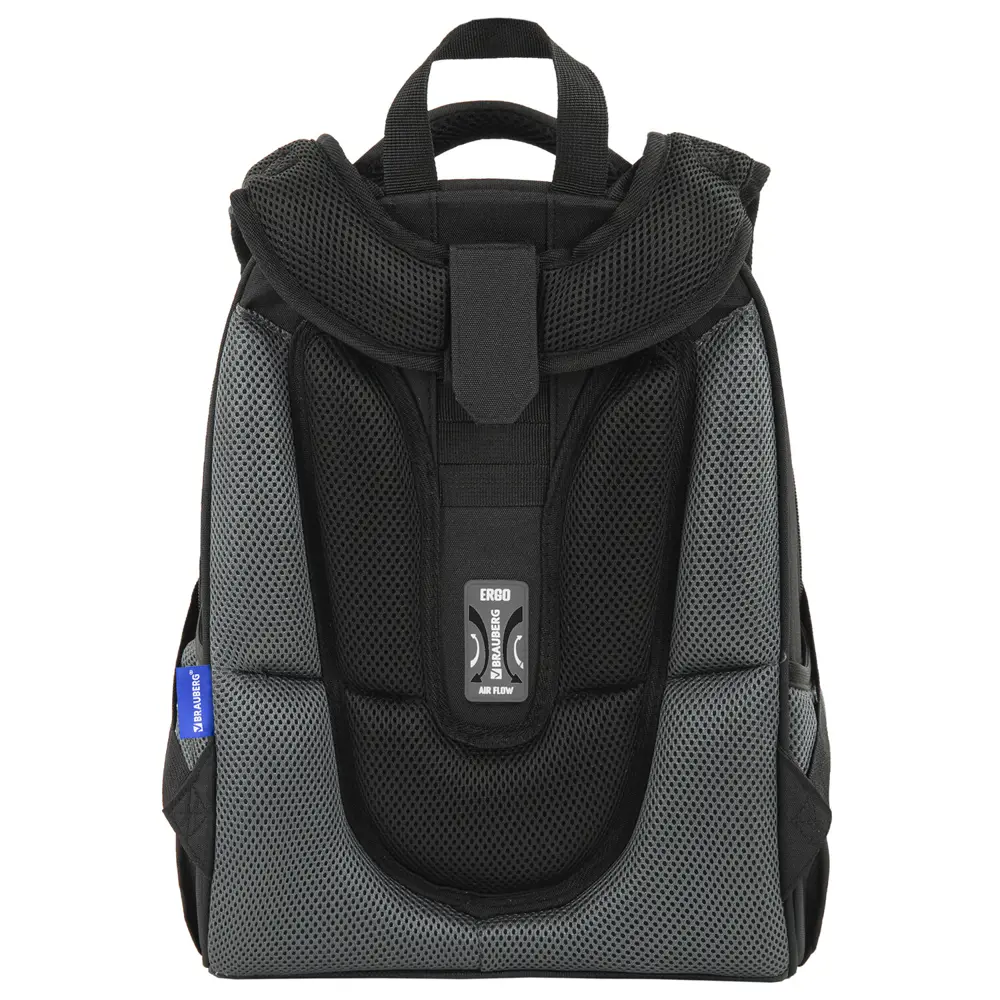 Фото 2 Рюкзак Brauberg Premium 29x38x16 см эва цвет серый/черный Фото 2 Рюкзак Brauberg Premium 29x38x16 см эва цвет серый/черный