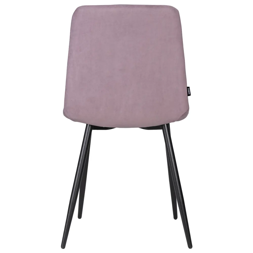 Фото 5 Комплект кухонных стульев 4 шт Dobrin Chilly rombo a006 46x46x55 см велюр цвет лавандовый/черный Фото 5 Комплект кухонных стульев 4 шт Dobrin Chilly rombo a006 46x46x55 см велюр цвет лавандовый/черный