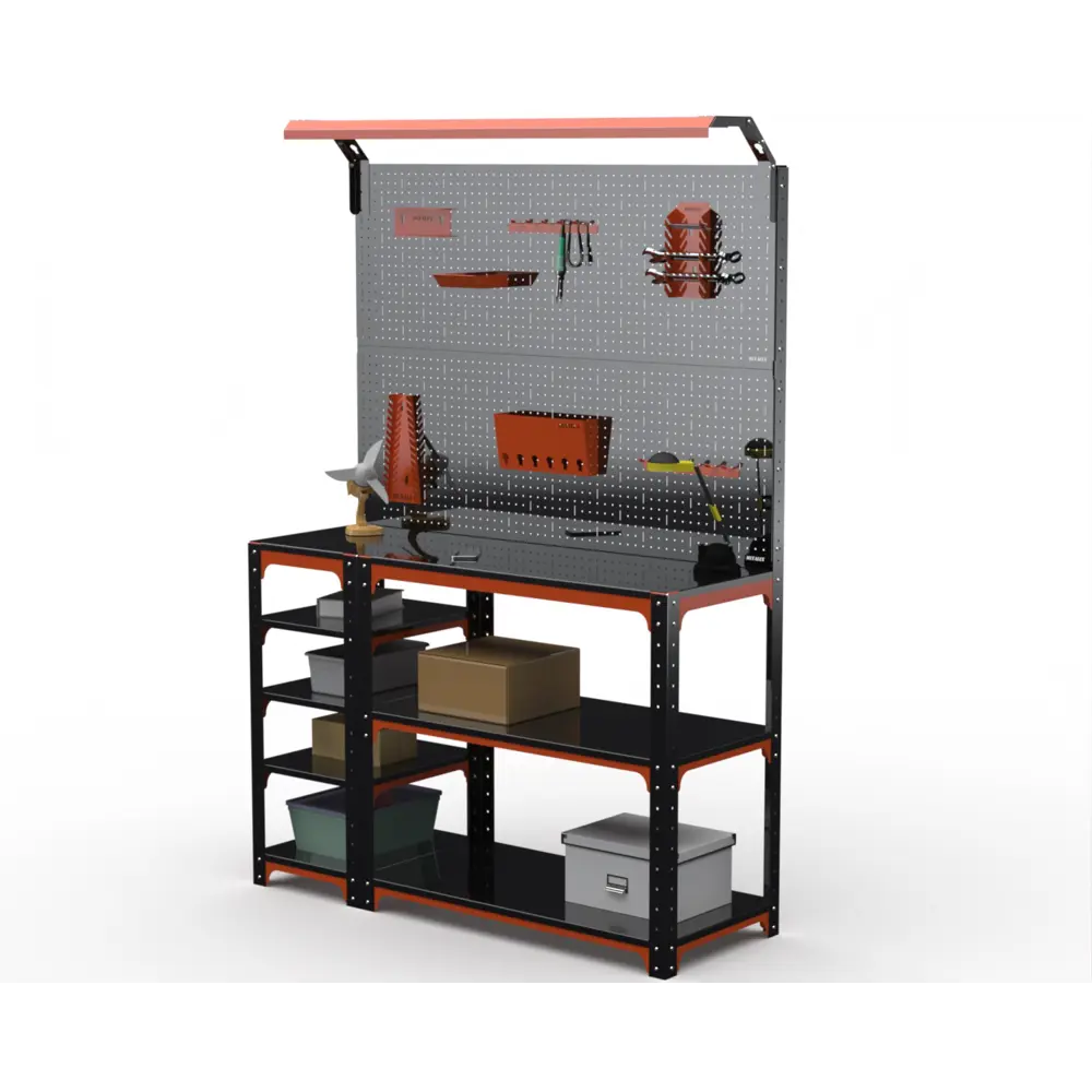 Фото 3 Стол-верстак Metalex Kit 204798 950x1800x600 мм, максимальная нагрузка до 260 кг Фото 3 Стол-верстак Metalex Kit 204798 950x1800x600 мм, максимальная нагрузка до 260 кг