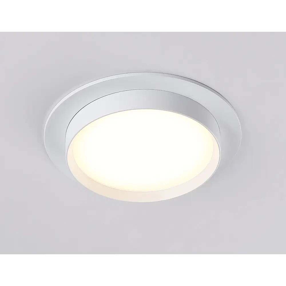 Фото 2 Светильник точечный встраиваемый Ambrella light Techno spot Tn5225 под отверстие 93 мм GX53 цвет белый Фото 2 Светильник точечный встраиваемый Ambrella light Techno spot Tn5225 под отверстие 93 мм GX53 цвет белый