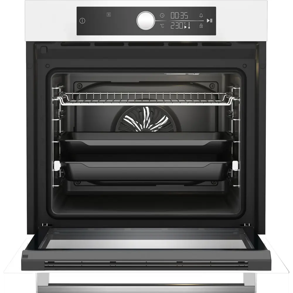 Фото 3 Встраиваемый духовой шкаф Beko BBIM17400WE 59.4х59.5х56.7 см цвет нержавеющая сталь Фото 3 Встраиваемый духовой шкаф Beko BBIM17400WE 59.4х59.5х56.7 см цвет нержавеющая сталь