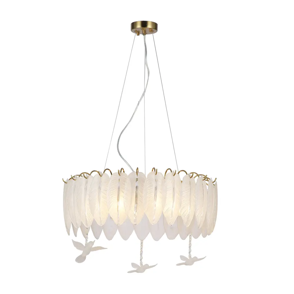 Фото Люстра подвесная Favourite Philomela Fv_3054-6p 6 ламп 18 м² цвет медь