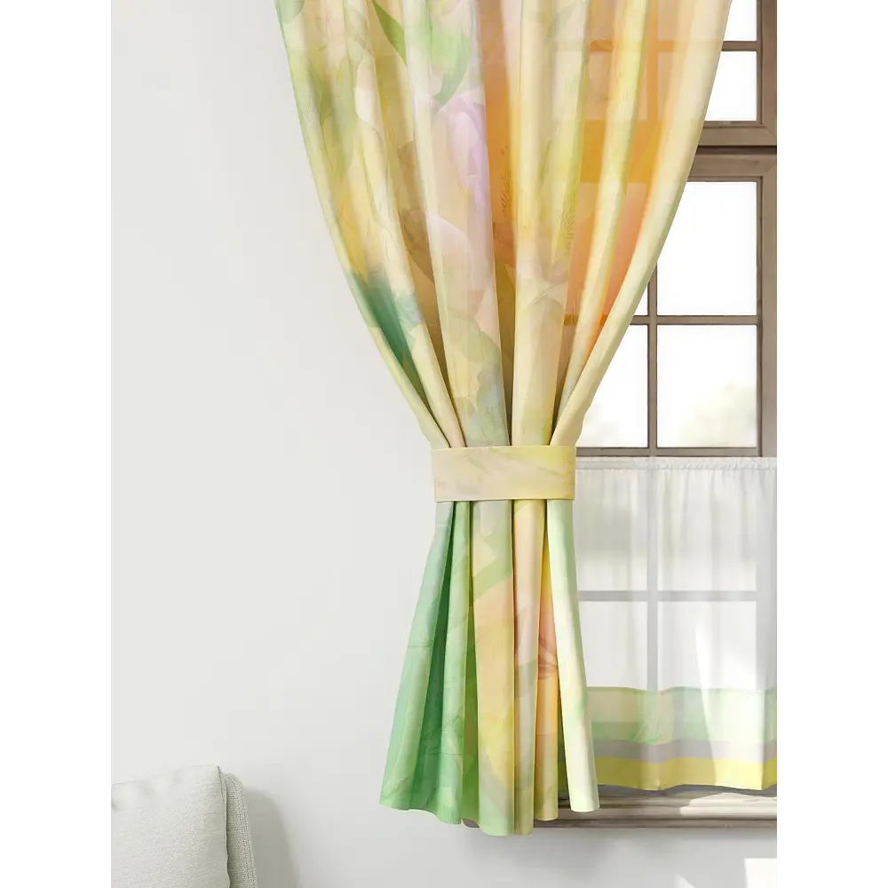 Фото 4 Комплект штор Comfy way CW705147-160 на шторной ленте 160x150 см цвет разноцветный Фото 4 Комплект штор Comfy way CW705147-160 на шторной ленте 160x150 см цвет разноцветный