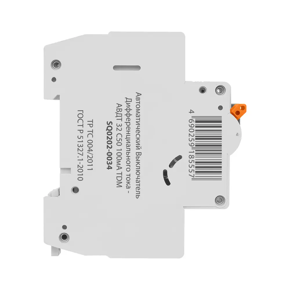 Фото 4 Дифференциальный автомат Tdm electric 2P C50 А 100 мА 6 кА A SQ0202-0034 Фото 4 Дифференциальный автомат Tdm electric 2P C50 А 100 мА 6 кА A SQ0202-0034
